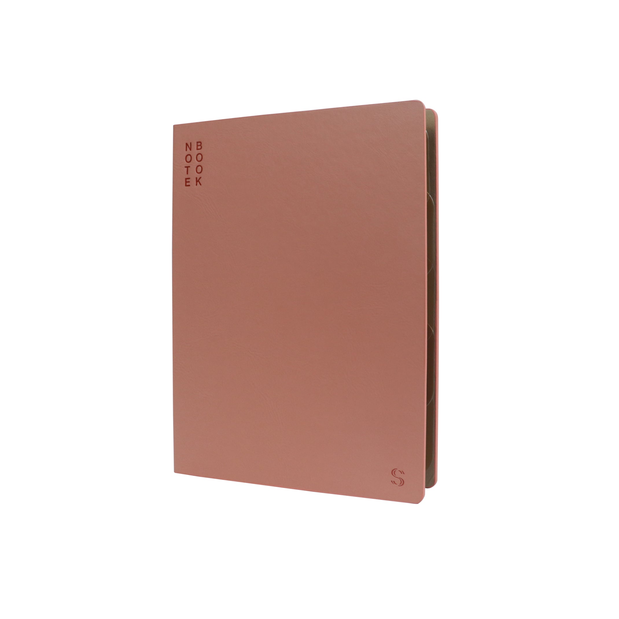 Wirebound A5 Leather Notebook